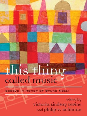 cover image of This Thing Called Music